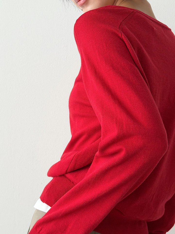 City V-neck Pullover by Yikho for Women - view 6