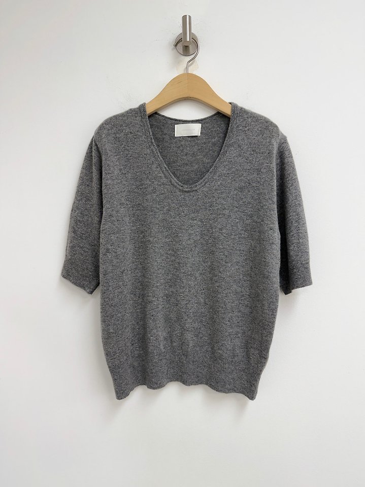 Merino V-neck Top by Yikho for Women - view 5