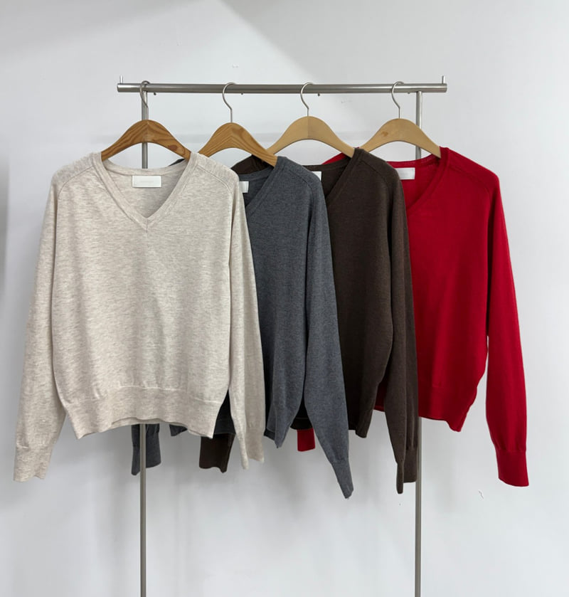 City V-neck Pullover by Yikho for Women - view 11