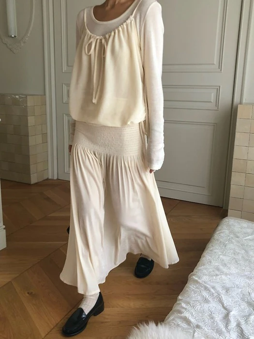 Alice Velvet Smock Skirt Alice Velvet Smock Skirt by Ouppt for Women - catalog view