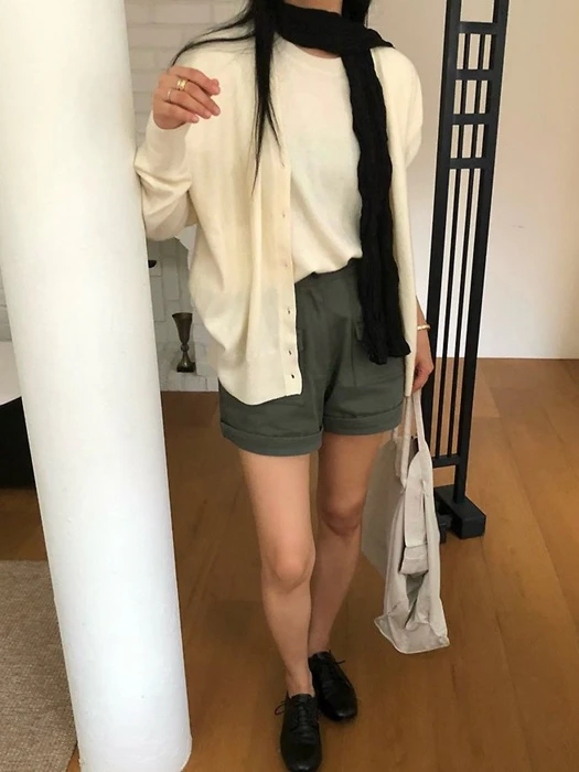 Fine Wool Cardigan Fine Wool Cardigan by Ouppt for Women - catalog view