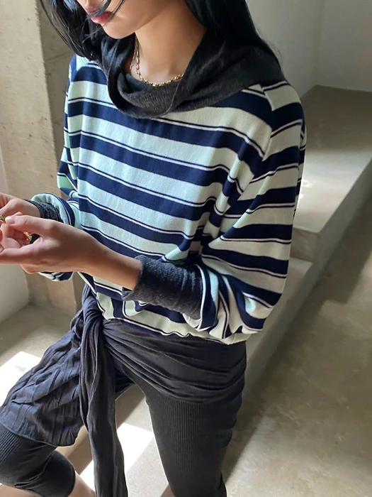 River Striped Tee River Striped Tee by Ouppt for Women - catalog view