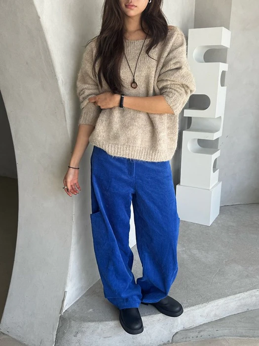 Soft V-Neck Knit by There's for Women - catalog view