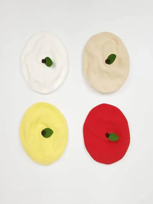 Cotton Fruit Beret by World Moja for Child - catalog view