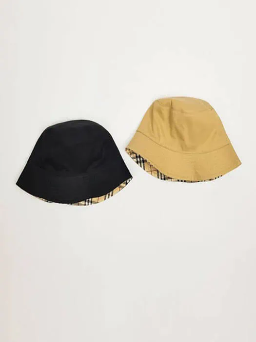 Double-sided Check Bucket Hat (Kids) by World Moja for Child - catalog view