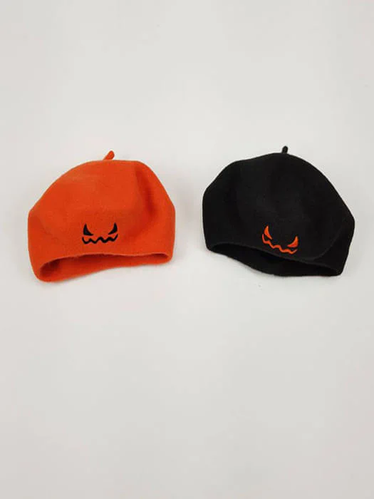 Halloween Pumpkin Beret (Structured) Halloween Pumpkin Beret (Structured) by World Moja for Child - catalog view
