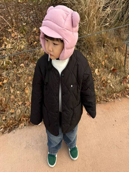 Bear Fur Padded Winter Hat by World Moja for Child - catalog view