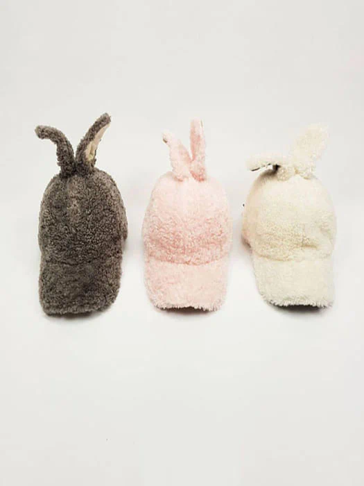 Rabbit Fur Ball Cap by World Moja for Child - catalog view