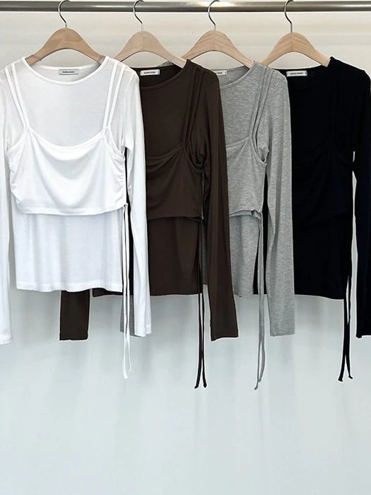 Dual Layered Tee Dual Layered Tee by Another Avenue for Women - catalog view
