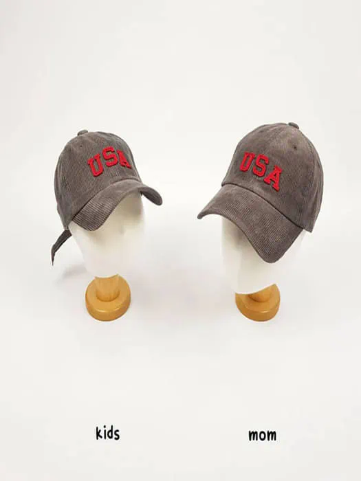 USA Corduroy Ball Cap USA Corduroy Ball Cap by World Moja for Child - catalog view