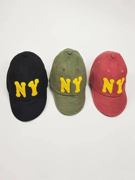 NY Hand-stitched Mini Brim Cap NY Hand-stitched Mini Brim Cap by World Moja for Child - catalog view