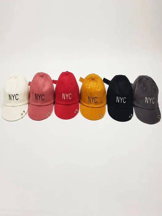 NYC Piercing Corduroy Mini Brim Cap by World Moja for Child - catalog view