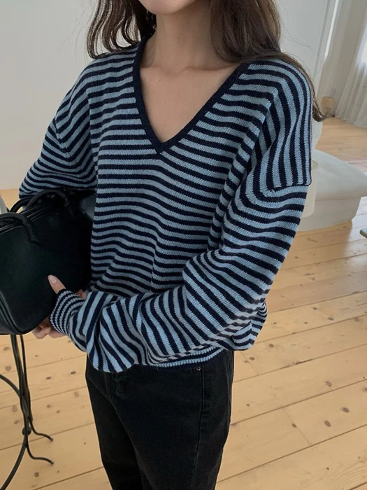 Robin Striped Knit Robin Striped Knit by Pomelo for Women - catalog view