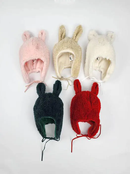 Rabbit Fur Earflap Hat Rabbit Fur Earflap Hat by World Moja for Child - catalog view