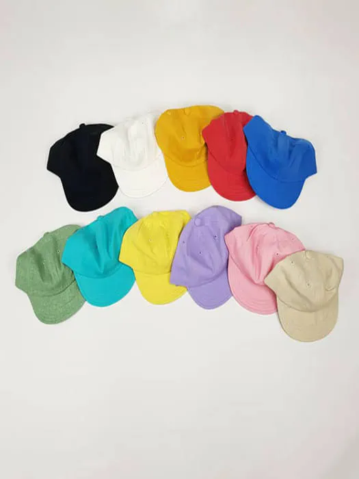 Washed Solid Mini Brim Cap Washed Solid Mini Brim Cap by World Moja for Child - catalog view