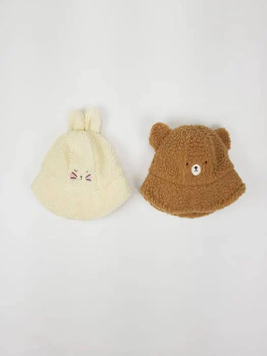 Fleece Pompom Bucket Hat by World Moja for Child - catalog view