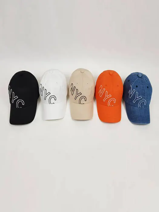 NYC Side Embroidery Ball Cap by World Moja for Child - catalog view