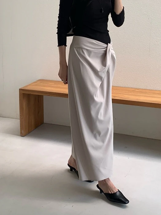 Oru Twist Long Skirt Oru Twist Long Skirt by Something Else for Women - catalog view