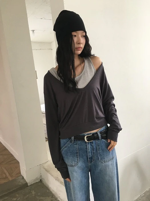 Poe Deep V Knit Poe Deep V Knit by Ore for Women - catalog view