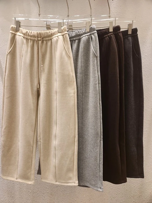 Donggeul Double Fleece Pants Donggeul Double Fleece Pants by Another Plan for Women - catalog view