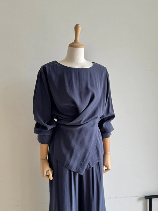 Pale Banding Blouse Pale Banding Blouse by Heize for Women - catalog view
