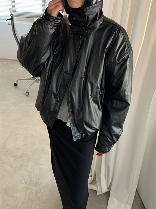 Coated High-Neck Jacket Coated High-Neck Jacket by Cover for Women - catalog view