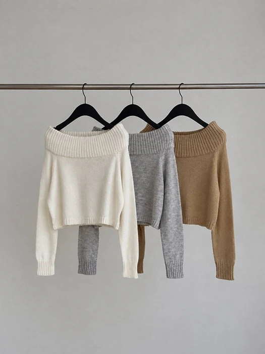 Fluffy Off-Shoulder Knit Fluffy Off-Shoulder Knit by Dress Room for Women - catalog view