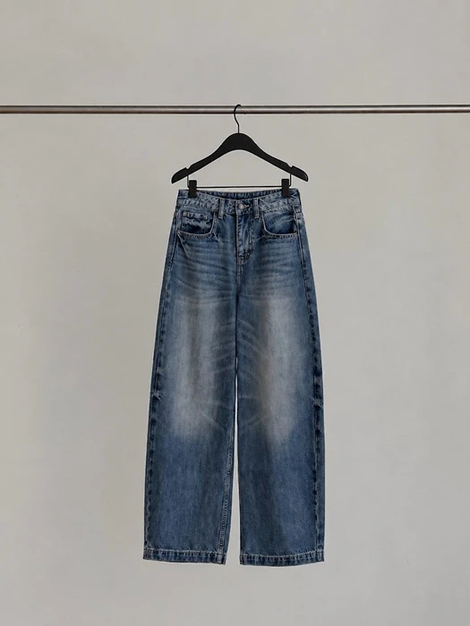Raw Washed Denim Pants Raw Washed Denim Pants by Dress Room for Women - catalog view