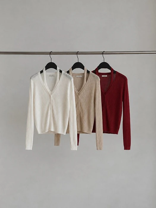 Garet Halterneck Cardigan Garet Halterneck Cardigan by Dress Room for Women - catalog view