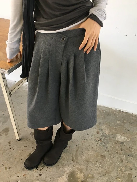 Wool Bermuda Pants Wool Bermuda Pants by Ore for Women - catalog view