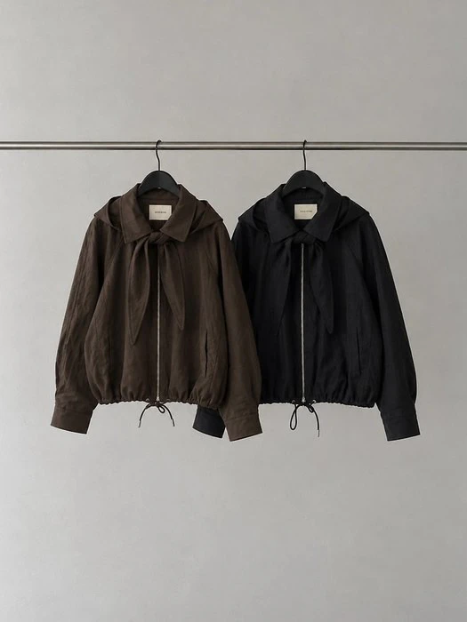 Cape Hooded Leather Blouson Cape Hooded Leather Blouson by Dress Room for Women - catalog view