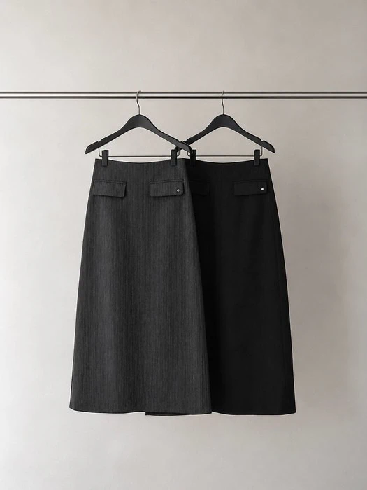 Knot Pinstripe Skirt Knot Pinstripe Skirt by Dress Room for Women - catalog view