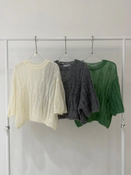 M Cable Mohair Knit by Neroli36 for Women - catalog view