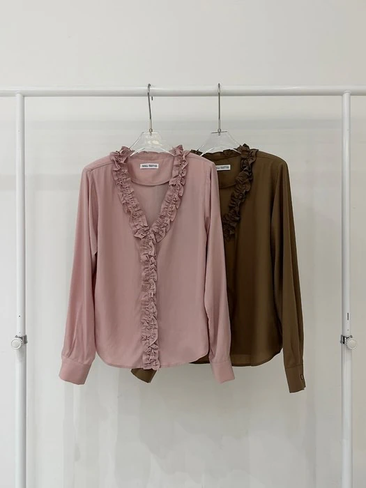Roco Frill Blouse Roco Frill Blouse by Neroli36 for Women - catalog view