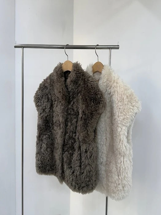 Eco Fur Vest by Yikho for Women - catalog view