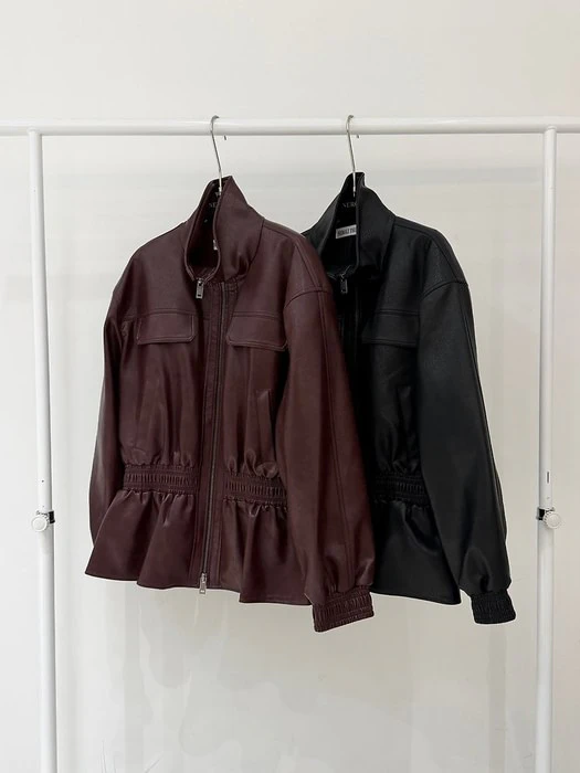 M Half Faux Leather Jacket M Half Faux Leather Jacket by Neroli36 for Women - catalog view