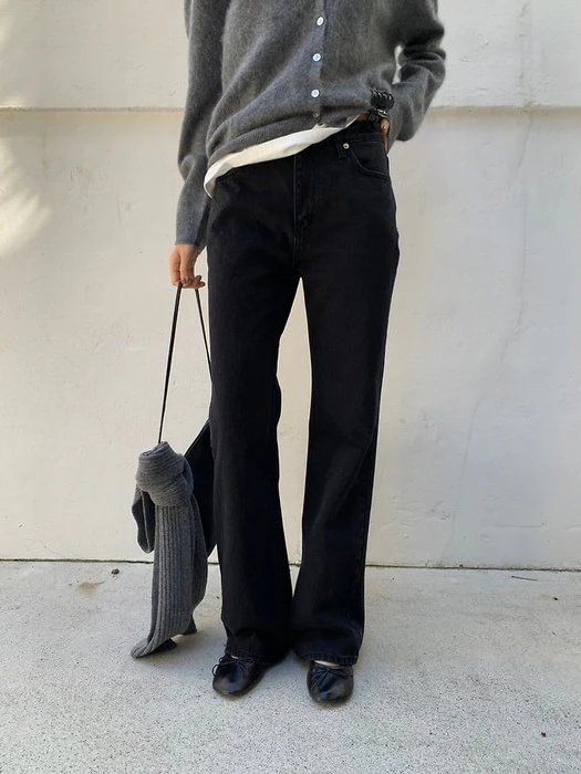 Black Bootcut Pants Black Bootcut Pants by Lucy Salon for Women - catalog view