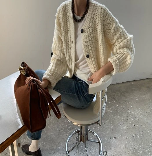 Nut Cardigan Nut Cardigan by Lucy Salon for Women - catalog view