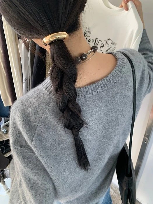 Mini Moon Hair Tie by Lucy Salon for Women - catalog view
