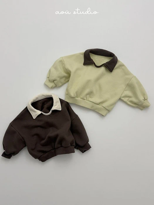 Butter Collar Sweatshirt Butter Collar Sweatshirt by Aou Studio for Child - catalog view