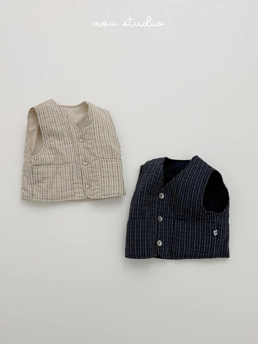 Ethnic Vest Ethnic Vest by Aou Studio for Child - catalog view