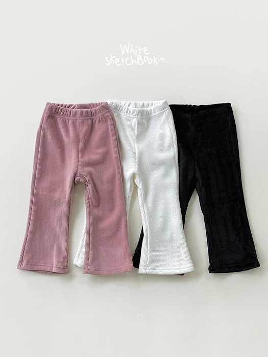 Bootcut Ribbed Mink Pants Bootcut Ribbed Mink Pants by Whitesketchbook for Child - catalog view
