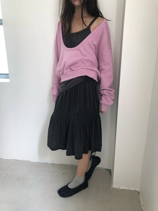 Gorde Shirring Skirt Gorde Shirring Skirt by Flash for Women - catalog view