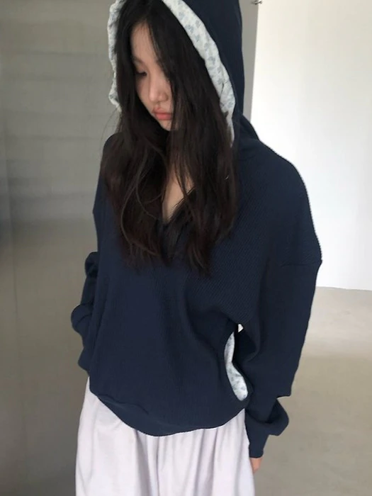 Waffle Hooded Sweatshirt Waffle Hooded Sweatshirt by Flash for Women - catalog view