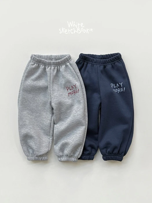 Clay Fleece Jogger Pants by Whitesketchbook for Child - catalog view