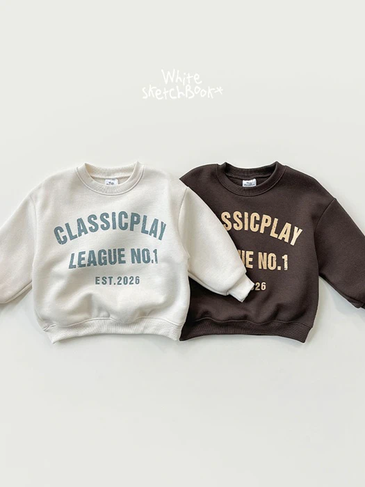 Classic Fleece Sweatshirt by Whitesketchbook for Child - catalog view