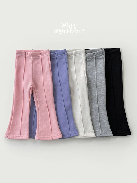 Pintuck Fleece Bootcut Pants by Whitesketchbook for Child - catalog view