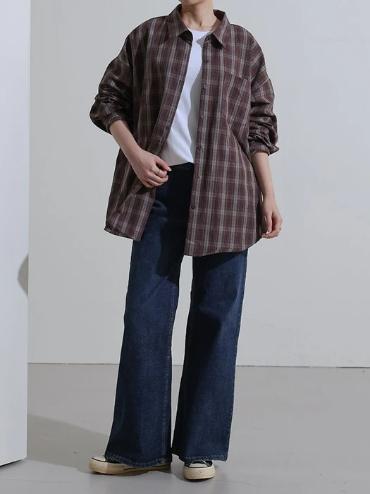 Porter Check Shirt Porter Check Shirt by Lovely for Women - catalog view