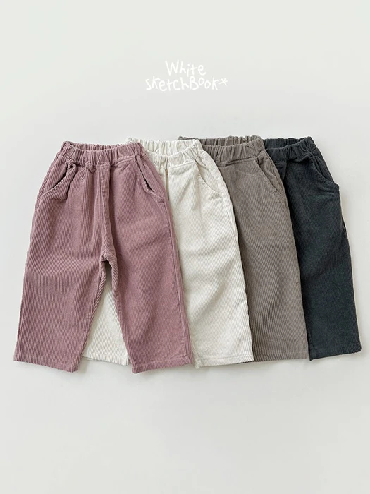 Baggy Corduroy Pants by Whitesketchbook for Child - catalog view
