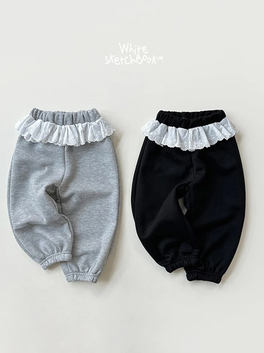 Rosy Fleece Frill Pants by Whitesketchbook for Child - catalog view